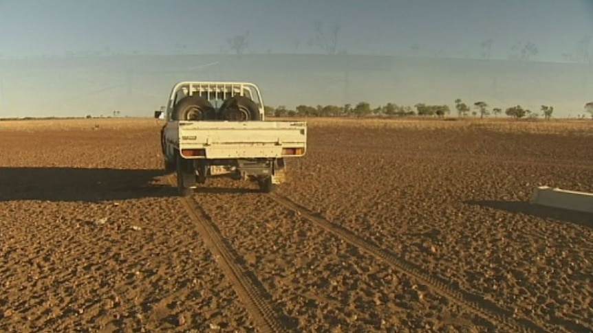 The drought in western Queensland