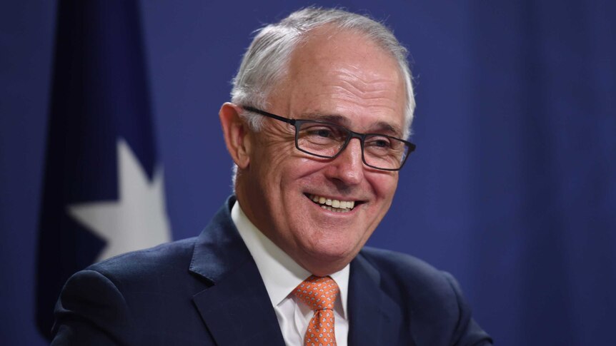 Prime Minister Malcolm Turnbull addresses the media in Sydney