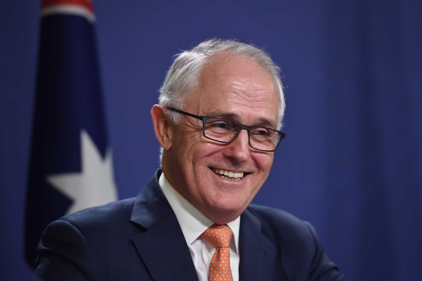 Prime Minister Malcolm Turnbull addresses the media in Sydney