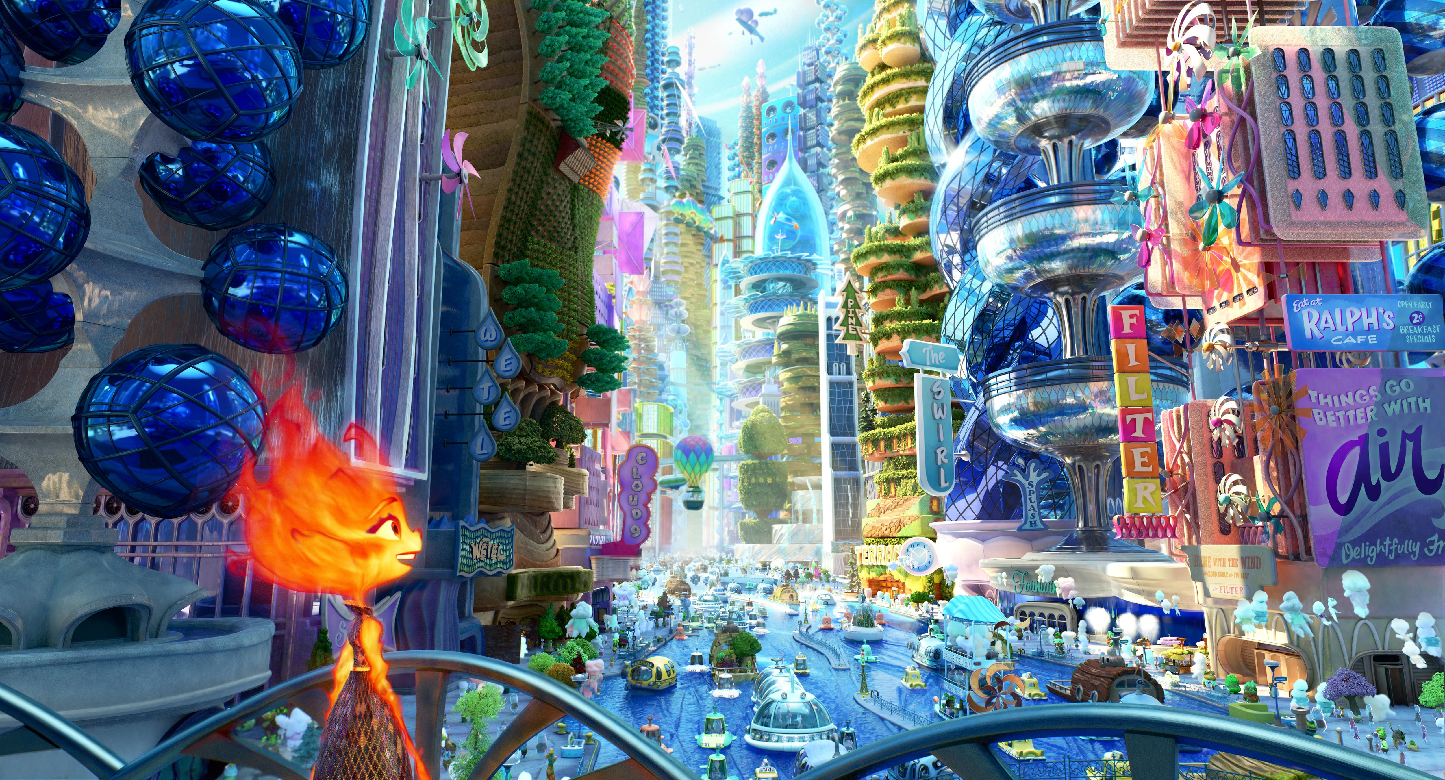 Disney Pixar Elemental still