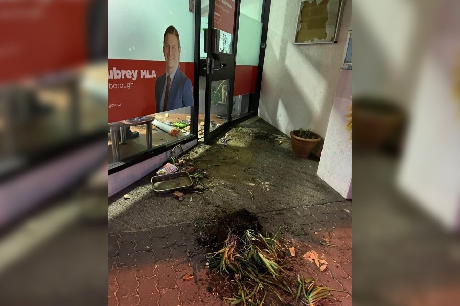 WA Labor MP's electorate office damaged' in 'targeted incident'