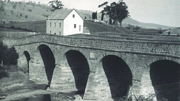 Richmond Bridge, Tasmania, photograph circa 1890s.