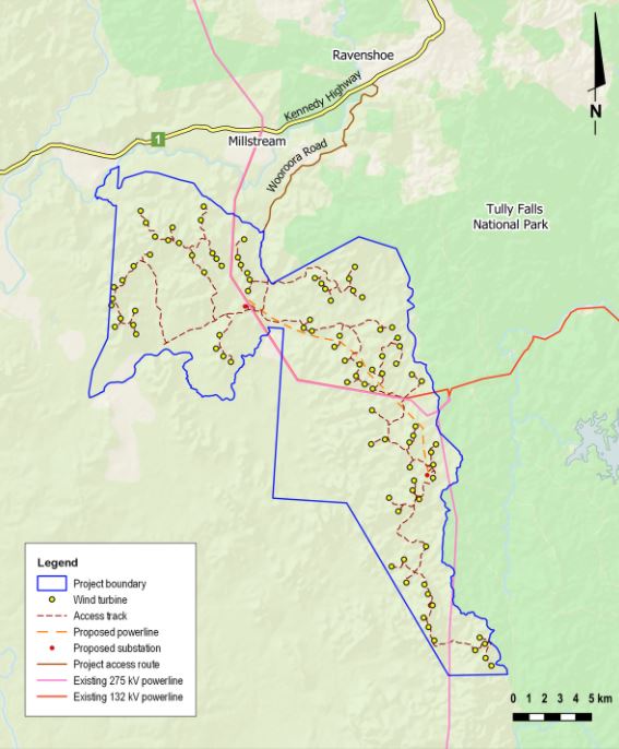 Mapa de parques eólicos