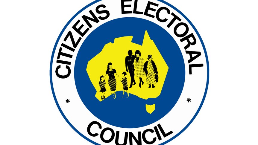 The Citizens Electoral Council of Australia logo on a white background.