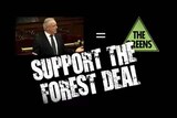 Liberal Party advertisement on Youtube claiming a vote for Kerry Finch is a vote for the Greens.