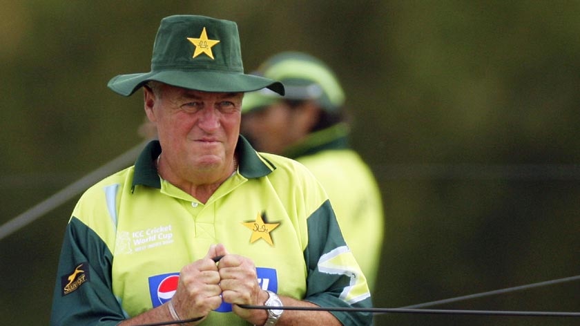 Died ... Pakistan cricket coach Bob Woolmer.