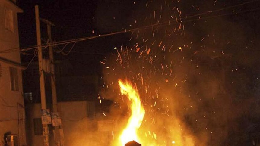 Protesters take to the streets in Haiti