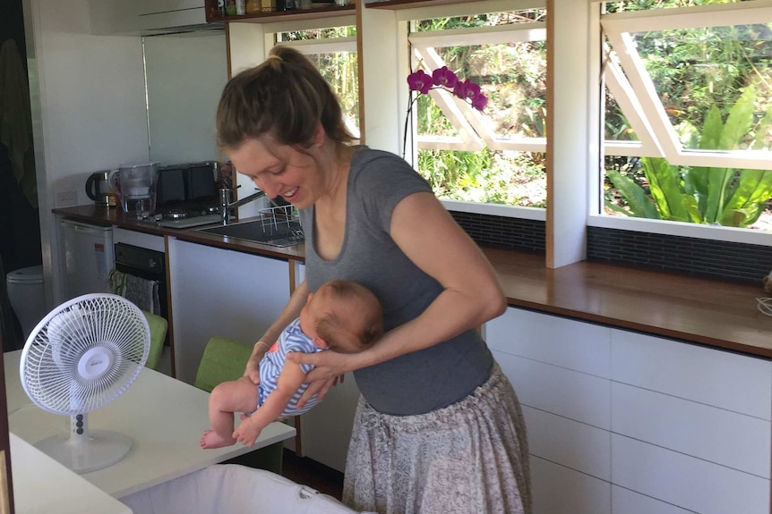 Lara Noble and daughter Charlie of Brisbane