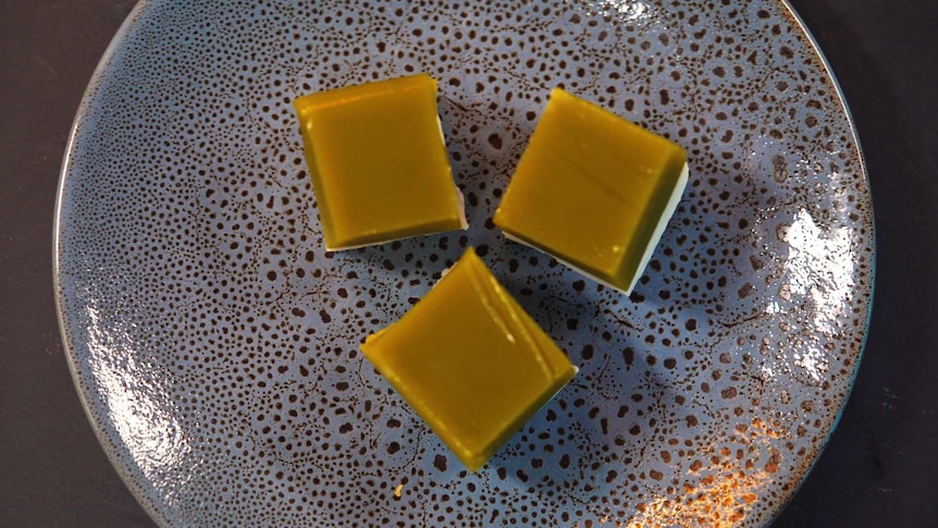 Kuih on a plate for a story about foods Muslin Australians eat at Ramadan