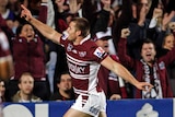 Staying put ... star Manly five-eighth Kieran Foran has no intention of leaving the club.