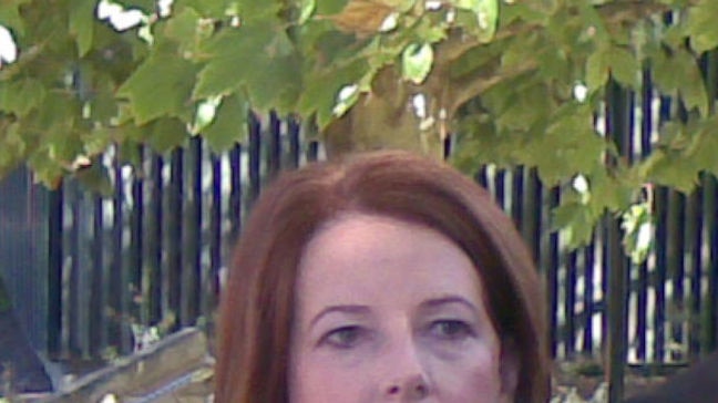 Julia Gillard in Perth