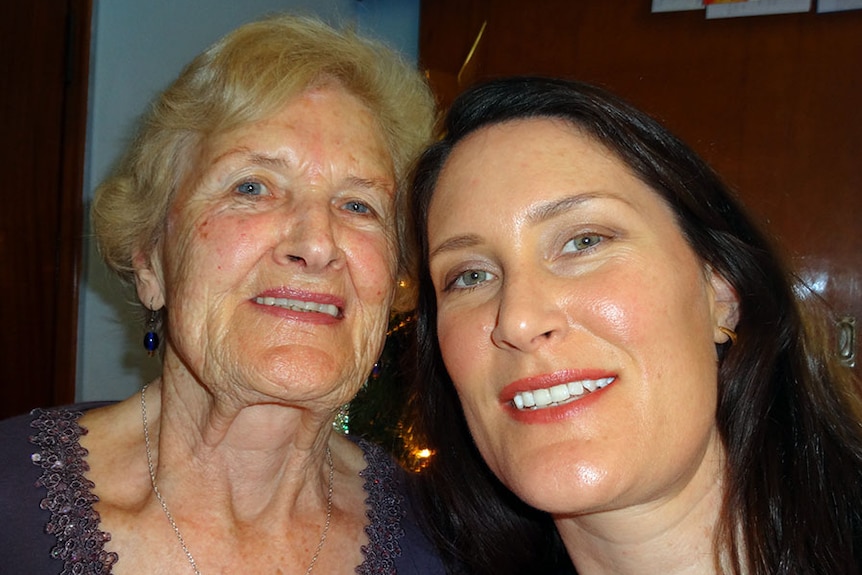 Fiona Sherret and her mother Fay