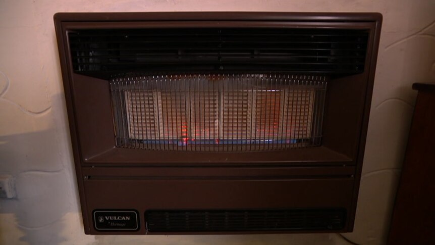 A Vulcan Heritage gas heater.