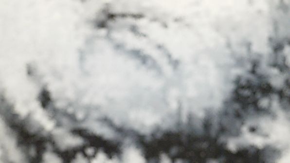Marcus Harvey's portrait of Myra Hindley.