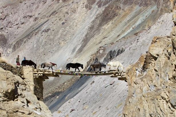 In winter, the high-elevation villages are cut off.