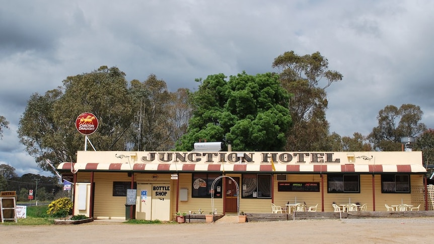 Junction Hotel at Ravenswood in central Victoria.
