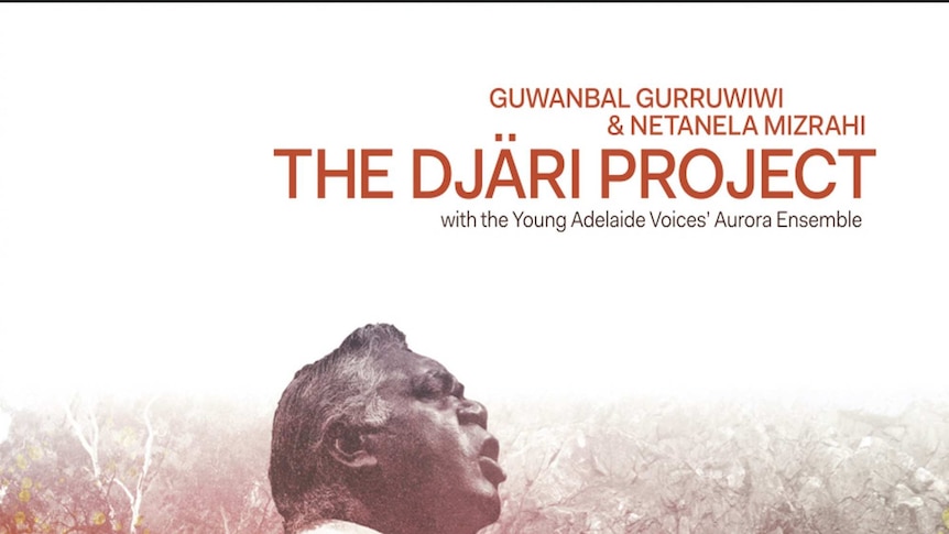 Album artwork for The Djari Project depicting Guwanbal Gurriwiwi and Netanela Mizrahi.