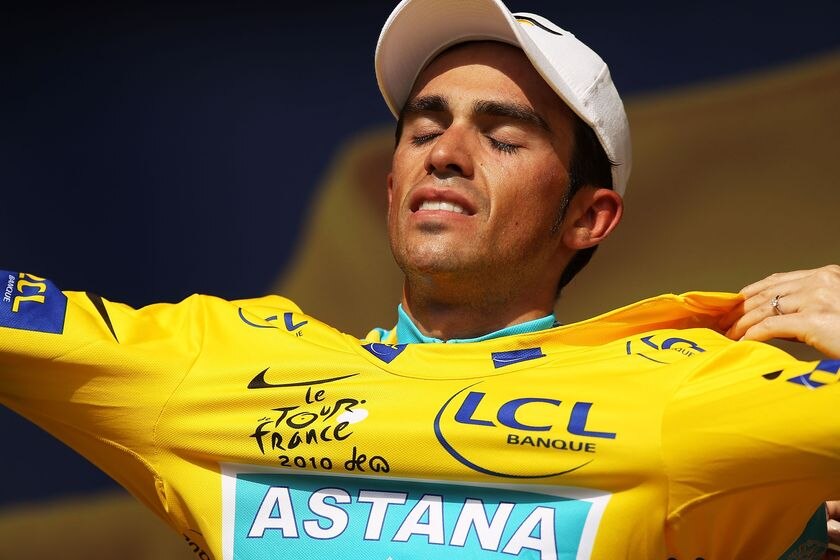 Contador one stage from Tour win
