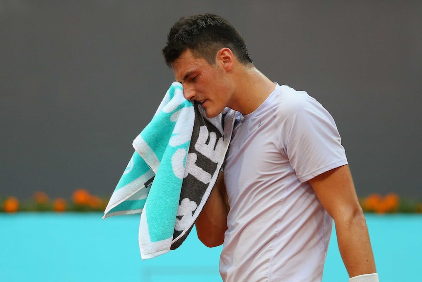 Tomic crashes out of Madrid Open