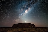 Milky Way over Uluru