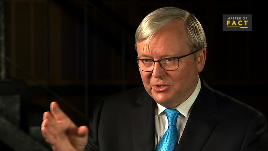Rudd says Turnbull needs 'a coherent China strategy'