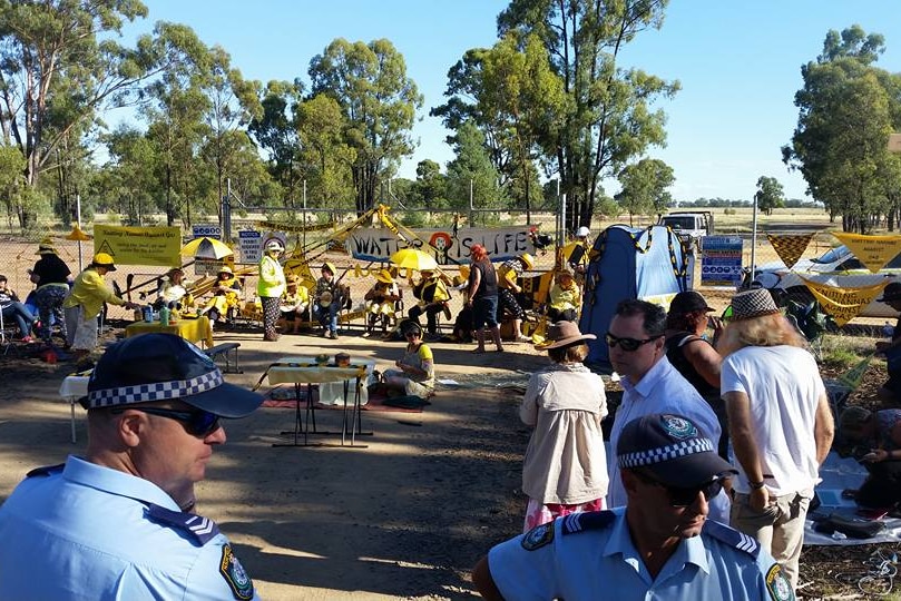 Anti-coal seam gas protest