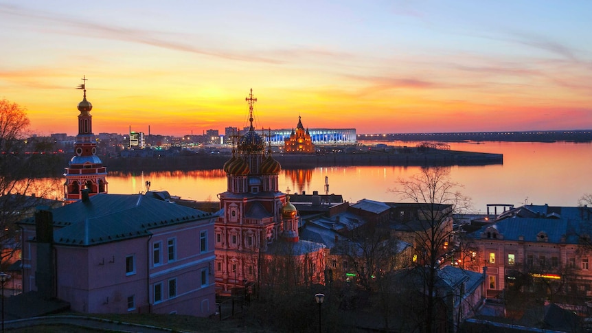 A city of stunning churches including the Stroganov Church, Nizhny Novgorod is a little-known gem of Russia. (Creative Commons by SA4.0: Алексей Трефилов/Alexey Trefilov) 
