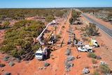 Western Power crew maintaining lines