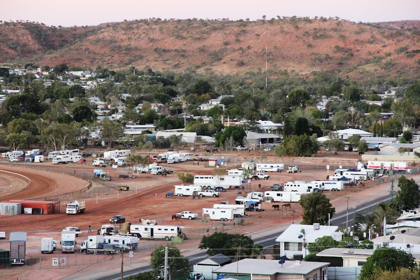 Mount Isa Rodeo competitor area