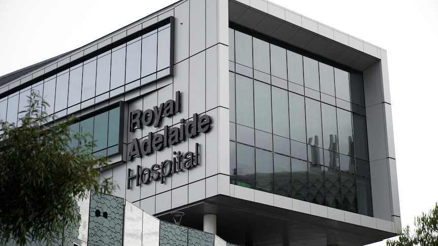 The exterior of the Royal Adelaide Hospital.