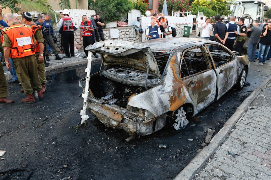 Kiryat Gat bombed