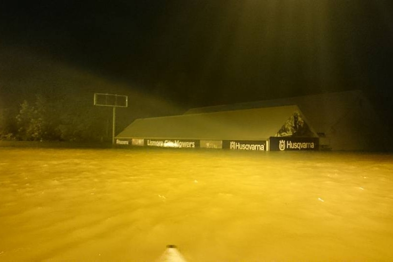 Lismore City Mowers flooded