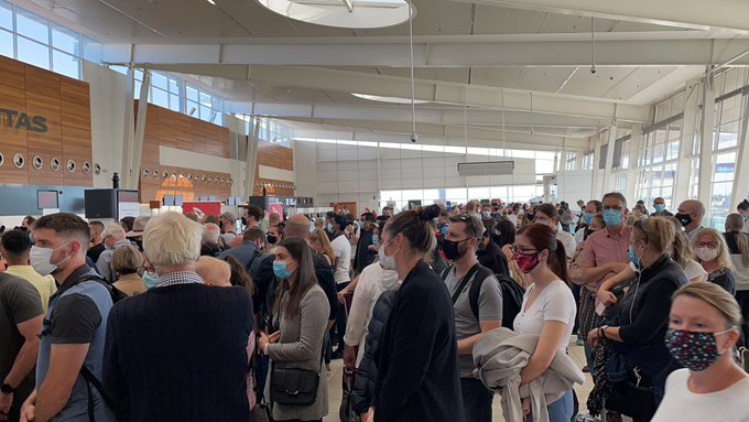 Flights Delayed At Adelaide Airport After System Failure Causes ...