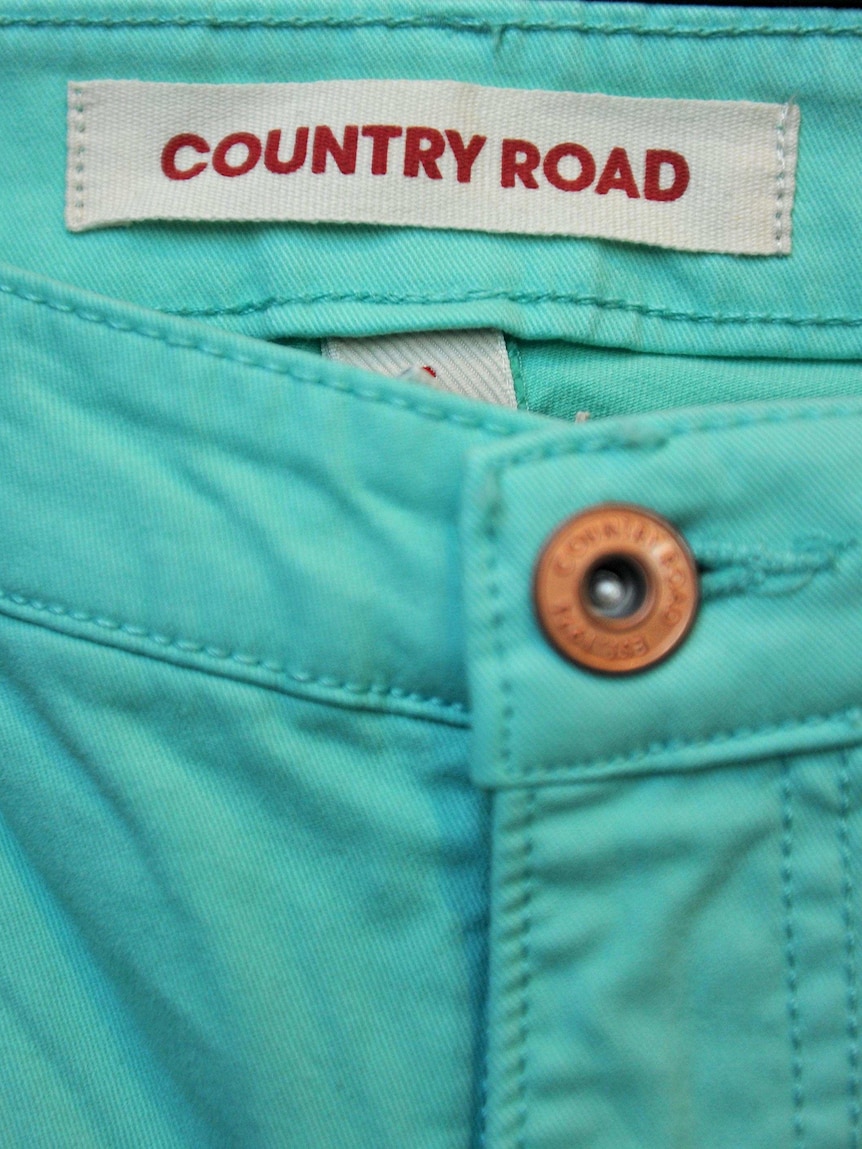 Country Road clothes in a store.