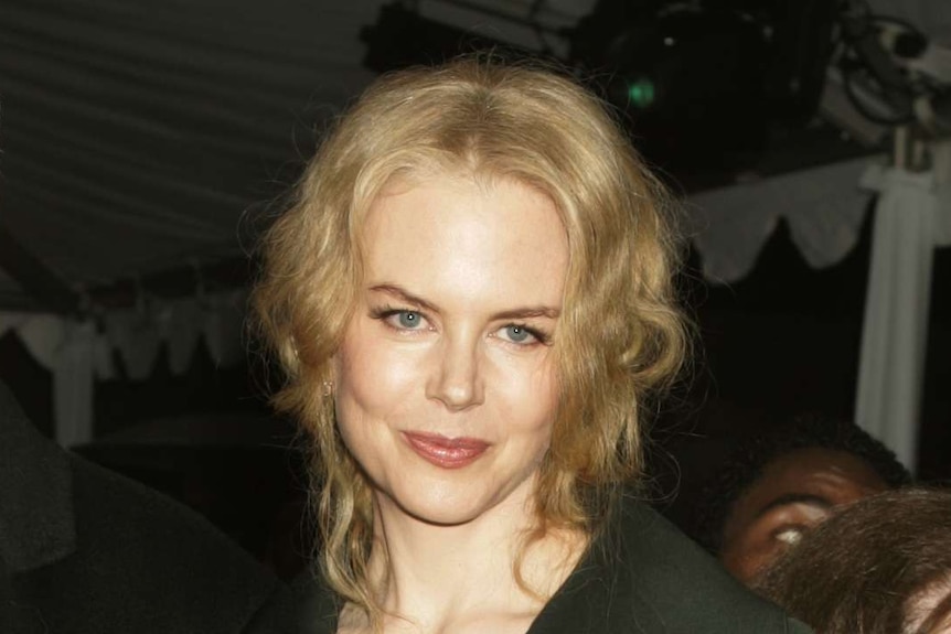 Actress Nicole Kidman and her father Antony Kidman