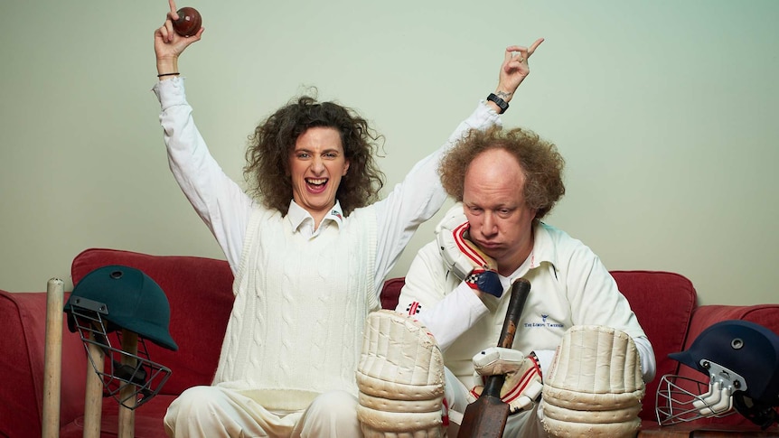 Andy Zaltzman and Felicity Ward