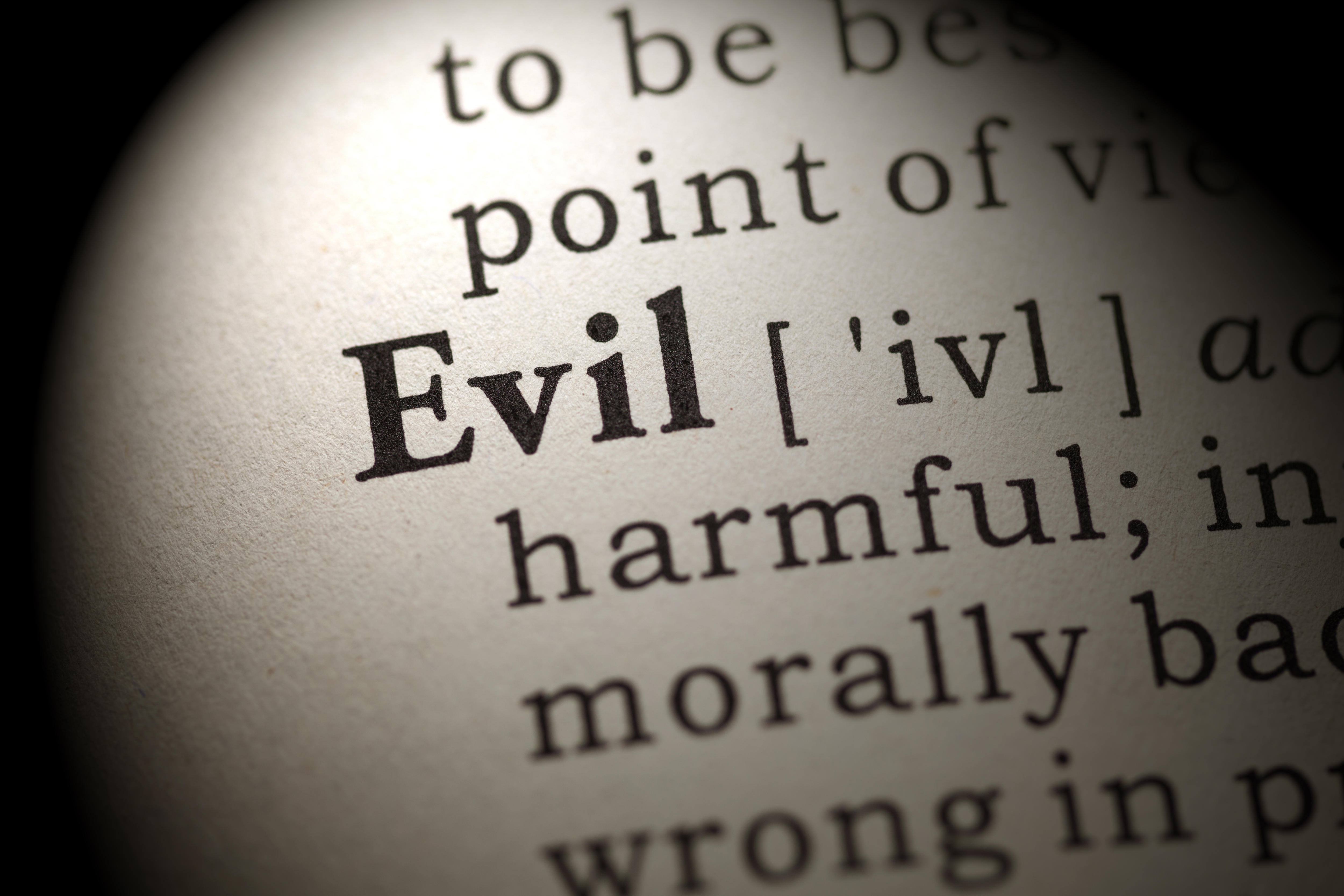 When is it right to call some act – or someone – “evil”?