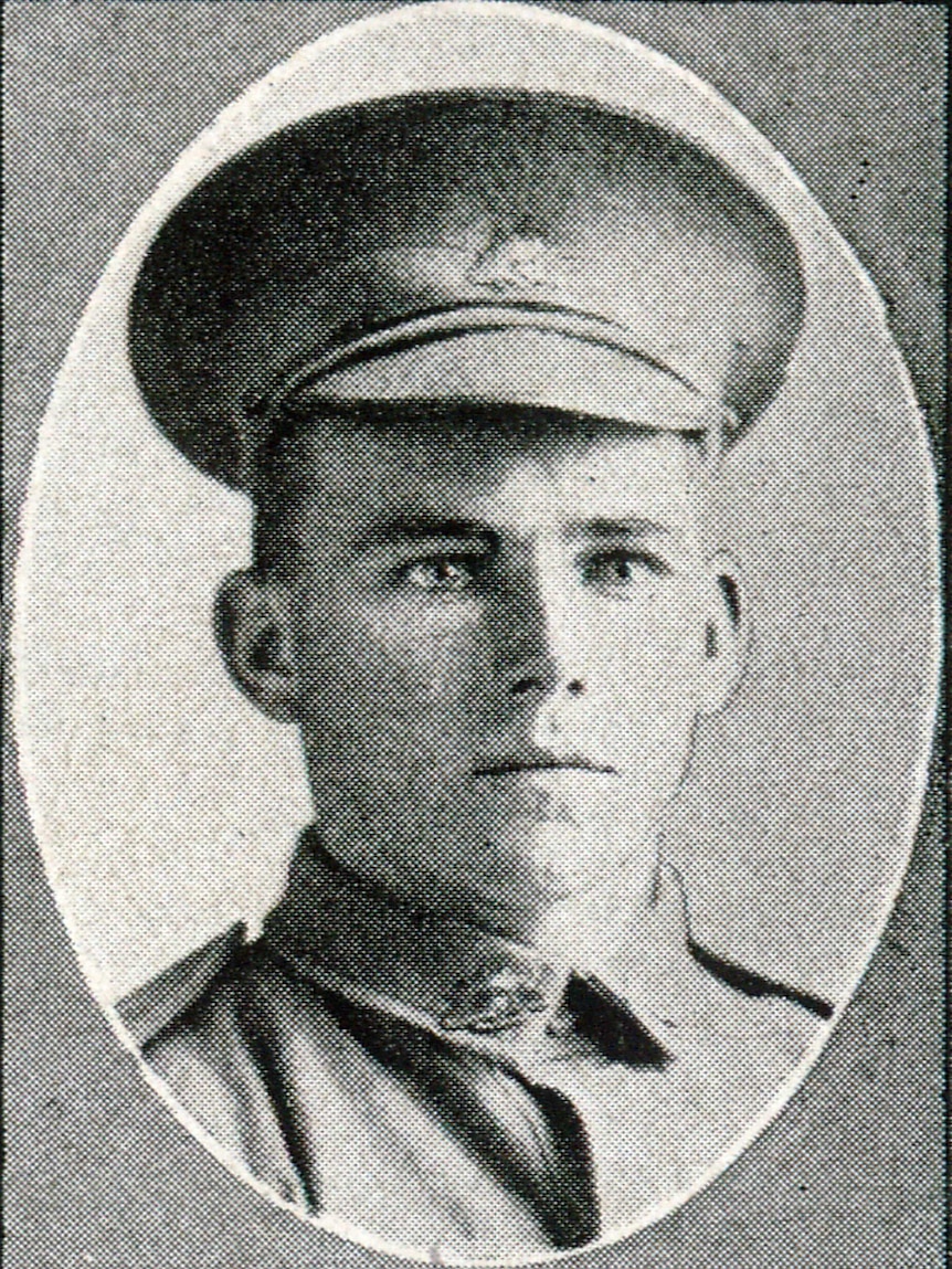 Driver H.T. Mallyon 132 F.A. one of the soldiers photographed in The Queenslander Pictorial supplement to The Queenslander 1916