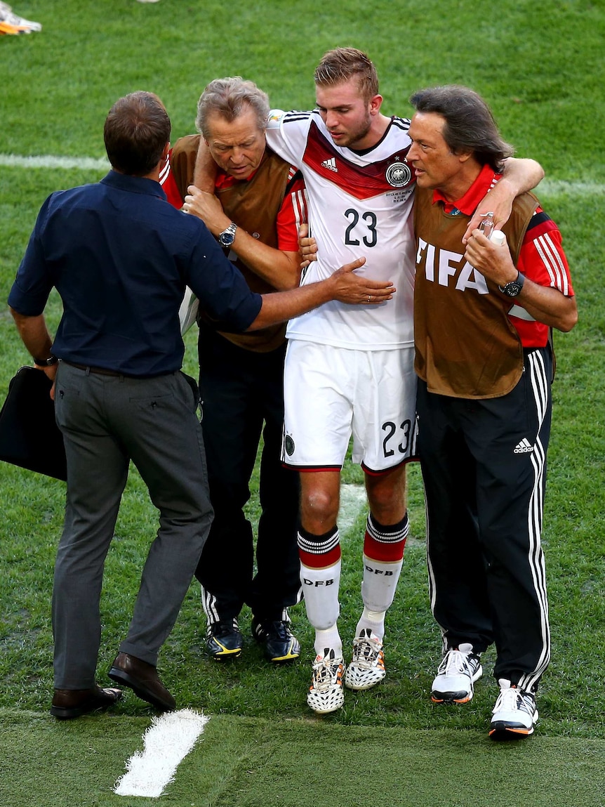 Kramer subbed off in World Cup final