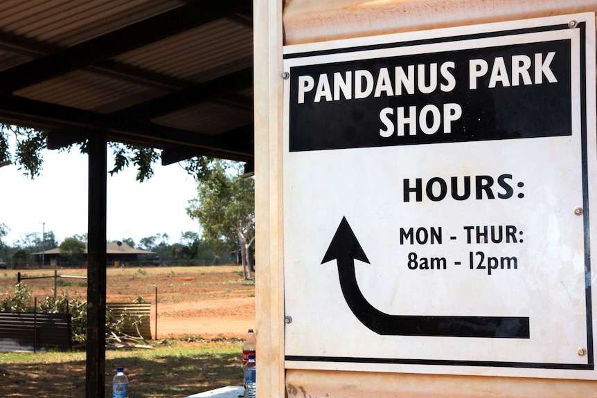 Pandanus Park shop