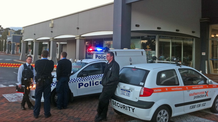 Shopping centre explosion