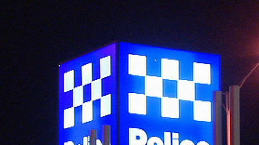 Police search after alleged armed robbery near Newcastle.