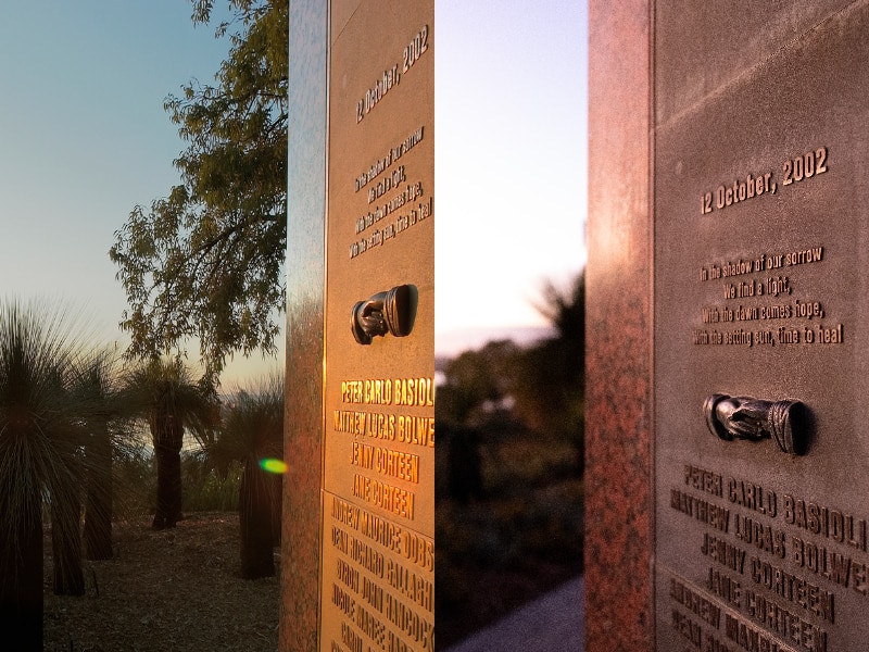 Light hitting the plaque in 2014, and in shadow on October 12, 2022