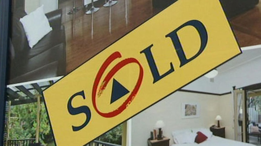 House sold sign