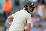 Steve Smith reacts at The Oval