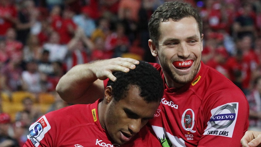 Much-needed win ... The Reds know what they have to do if they are to qualify for the finals