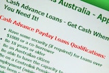Online payday lending websites are "proliferating at quite a rapid rate".
