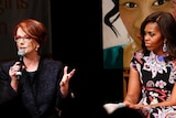 Julia Gillard and Michelle Obama