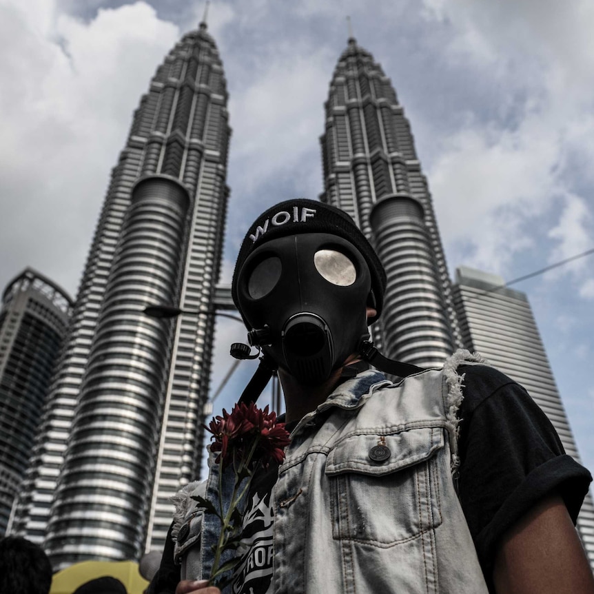 Protestors in streets of Malaysian capital on May Day