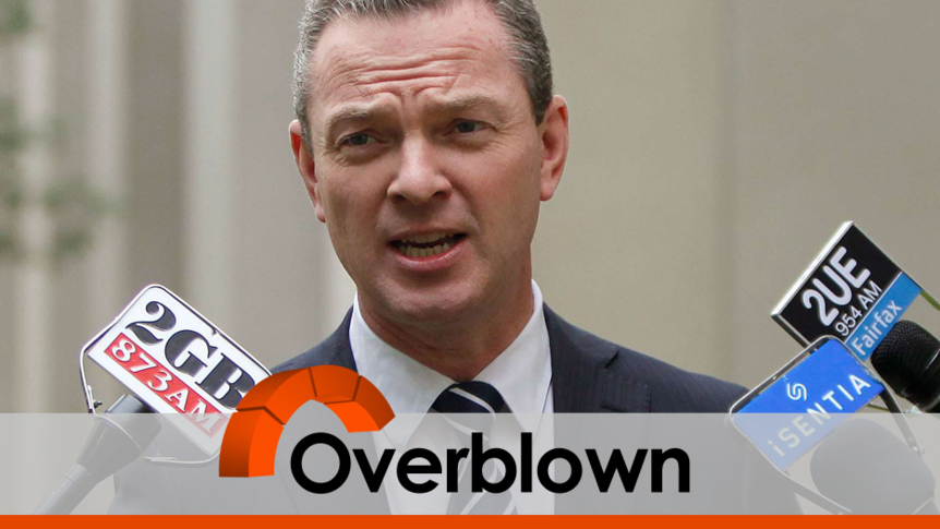 Christopher Pyne's graduate earnings claim is overblown.